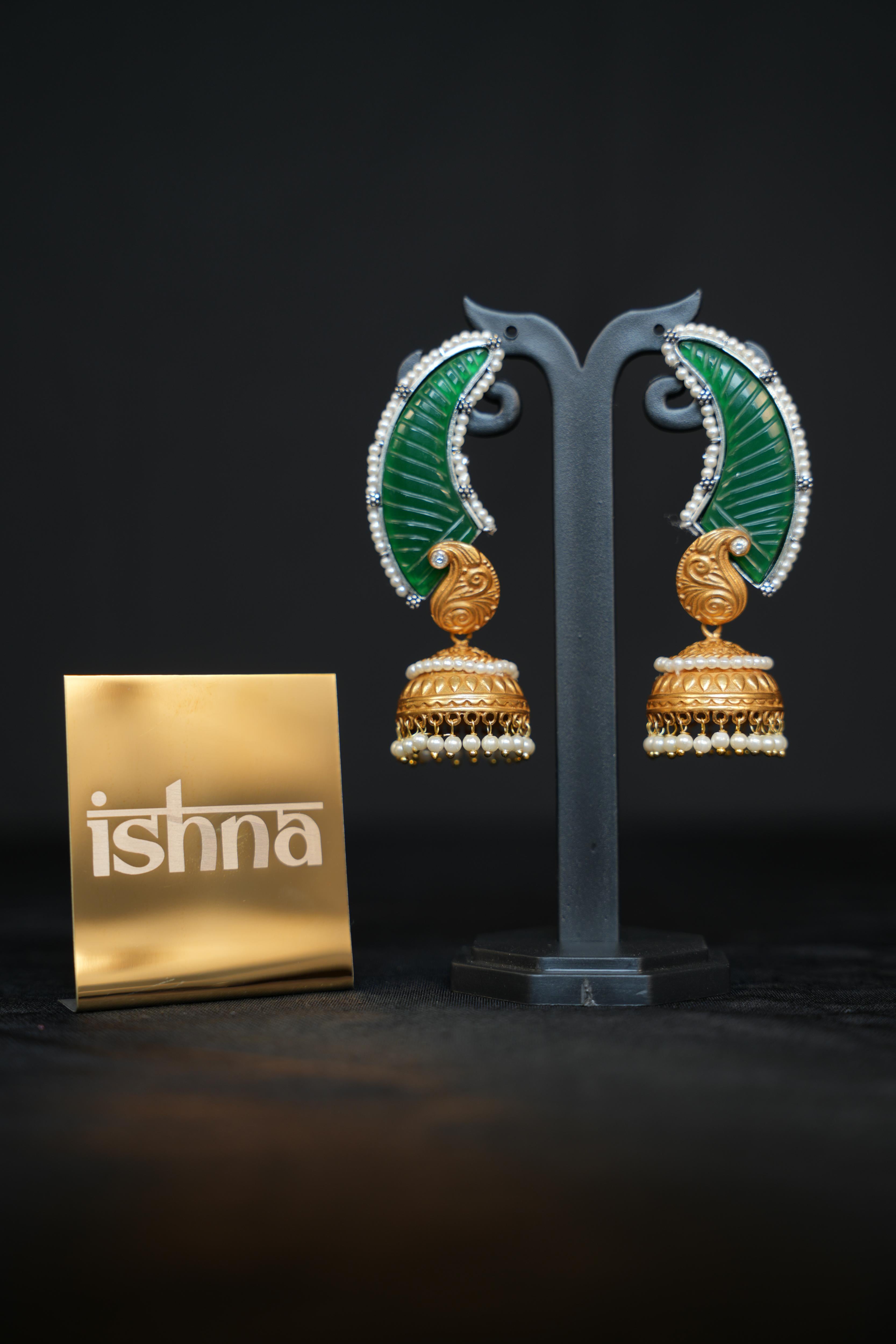 Hamsa Pankh Jhumkas