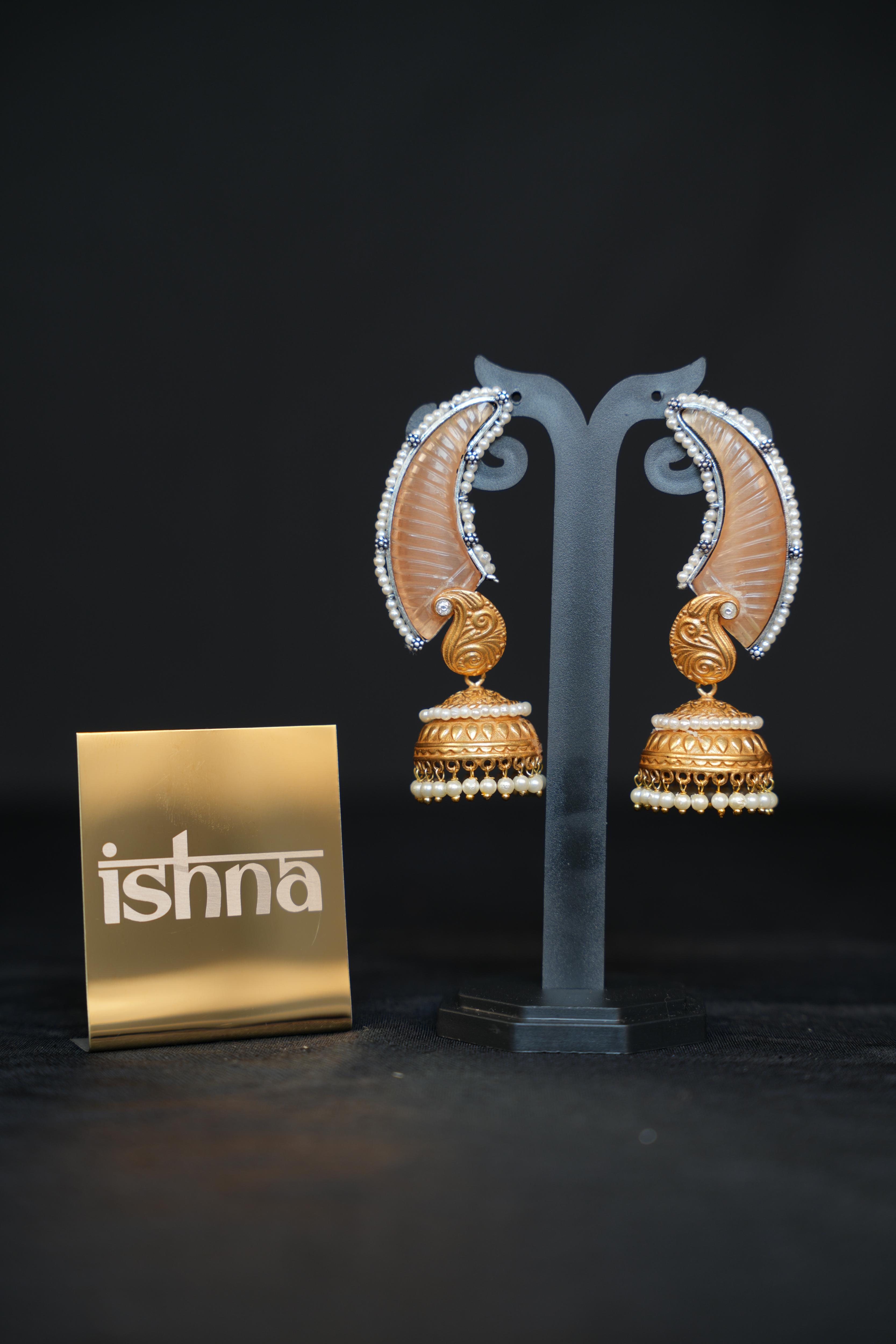 Hamsa Pankh Jhumkas