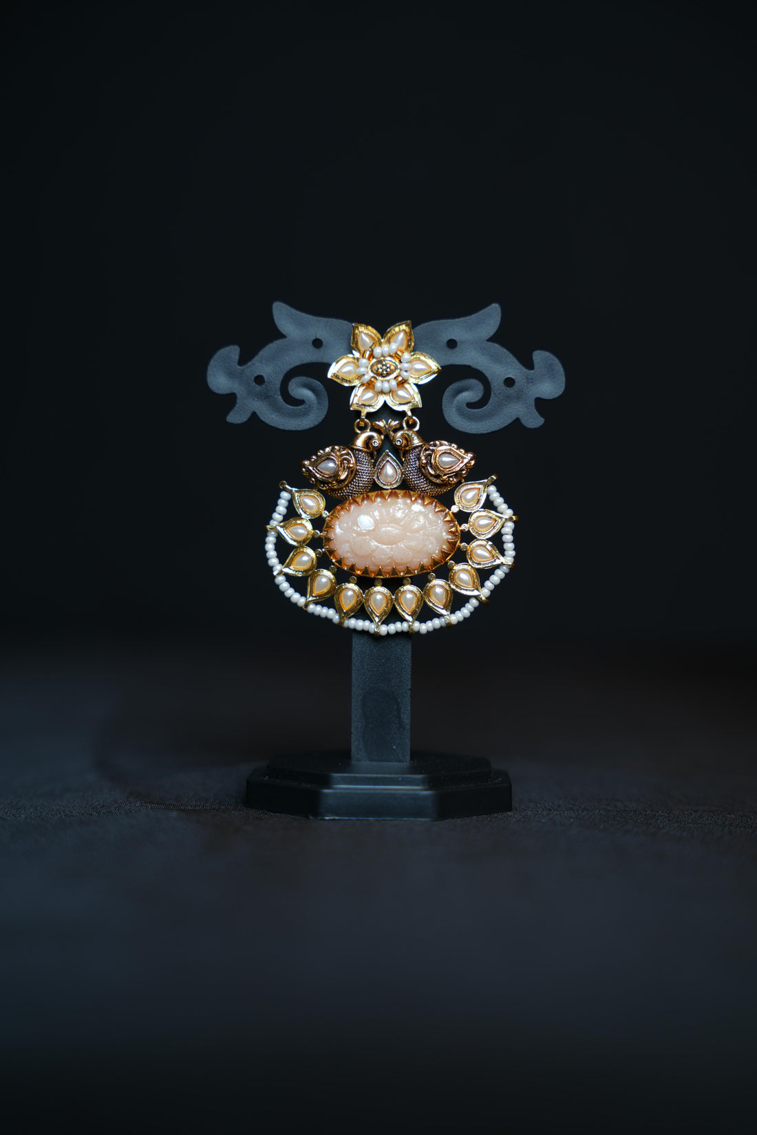 ISHNA Ivory Chandbalis  Earrings