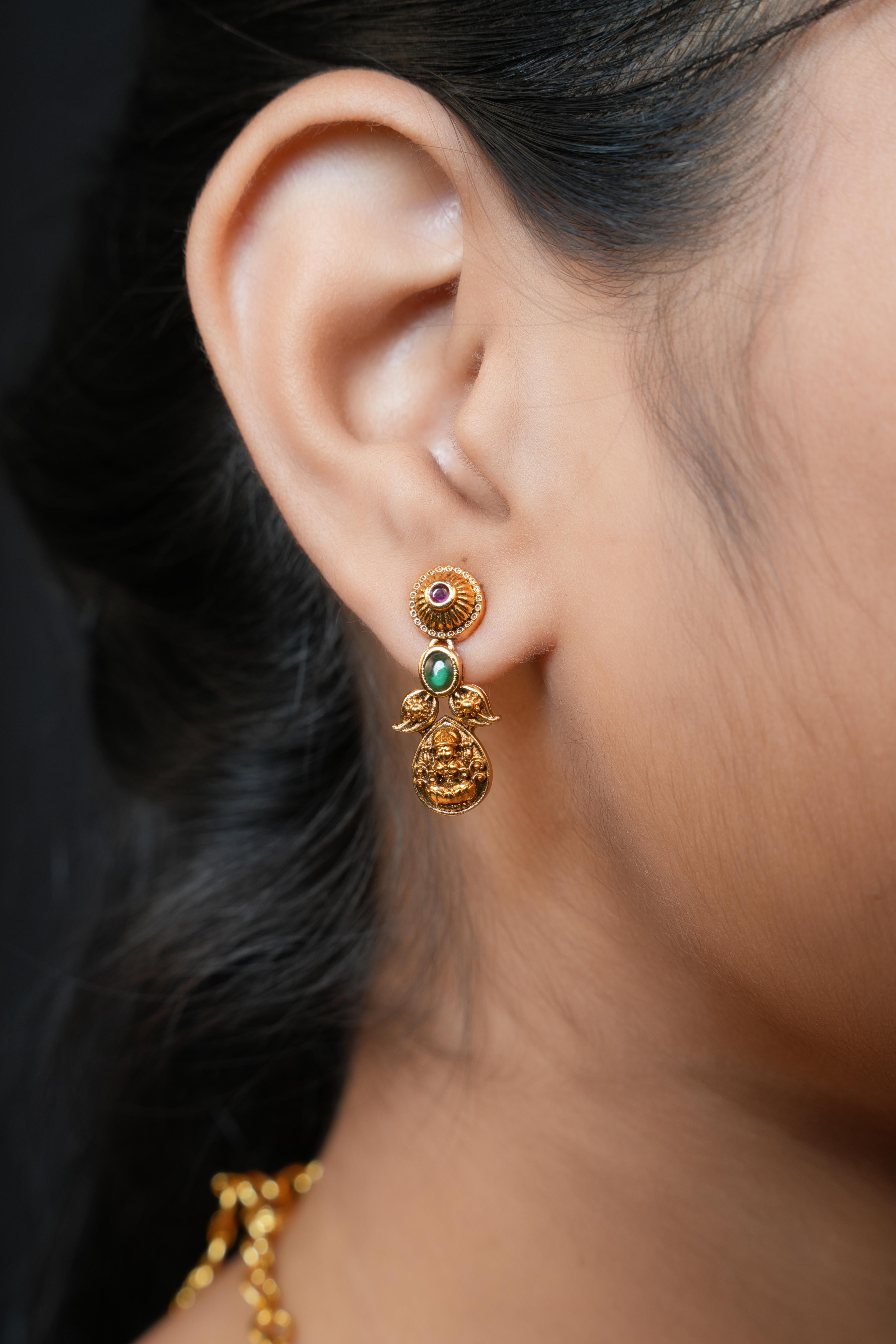 Antique Lakshmi  Necklace Set