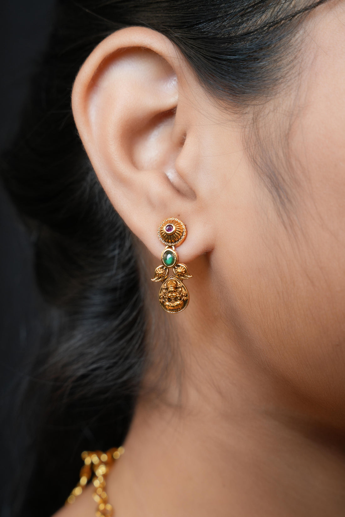 Antique Lakshmi  Necklace Set