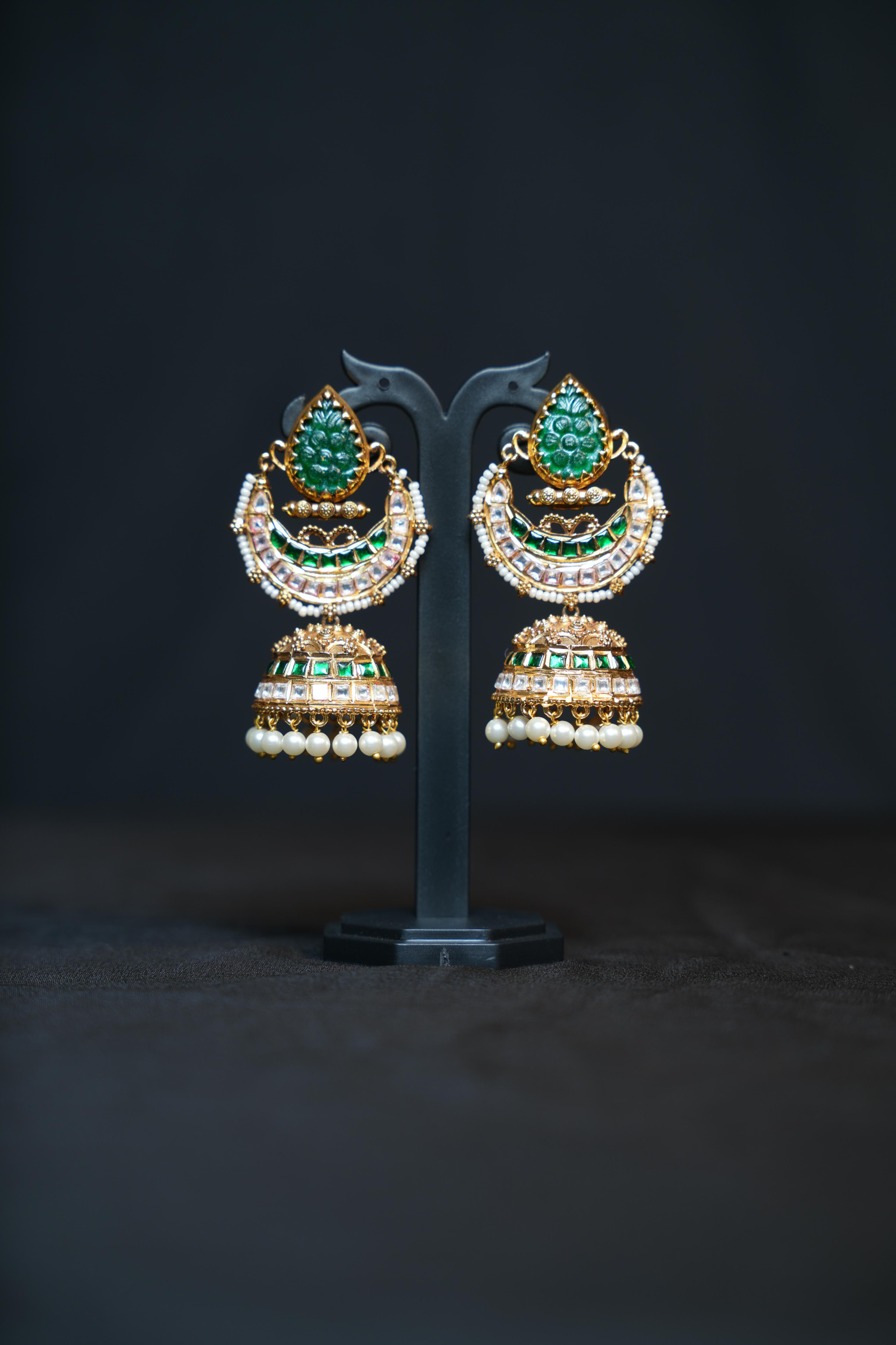 Design Noor Mahal Jhumkas