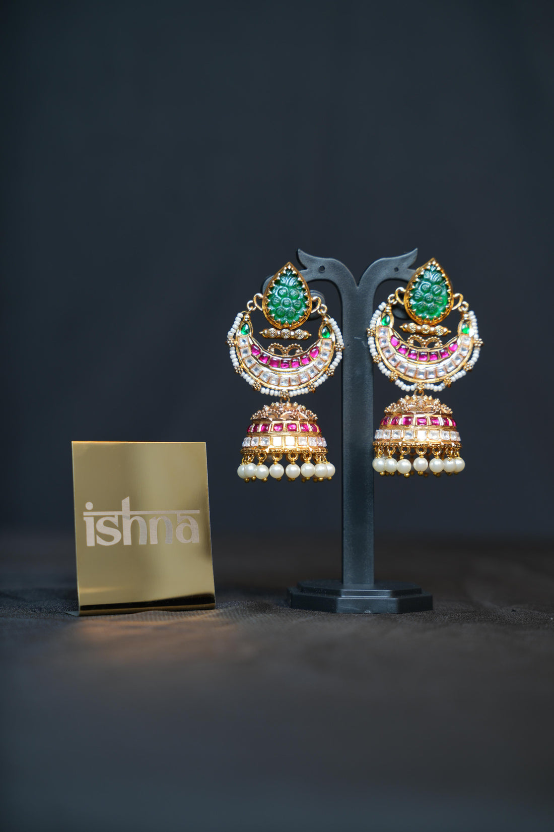 Design Noor Mahal Jhumkas