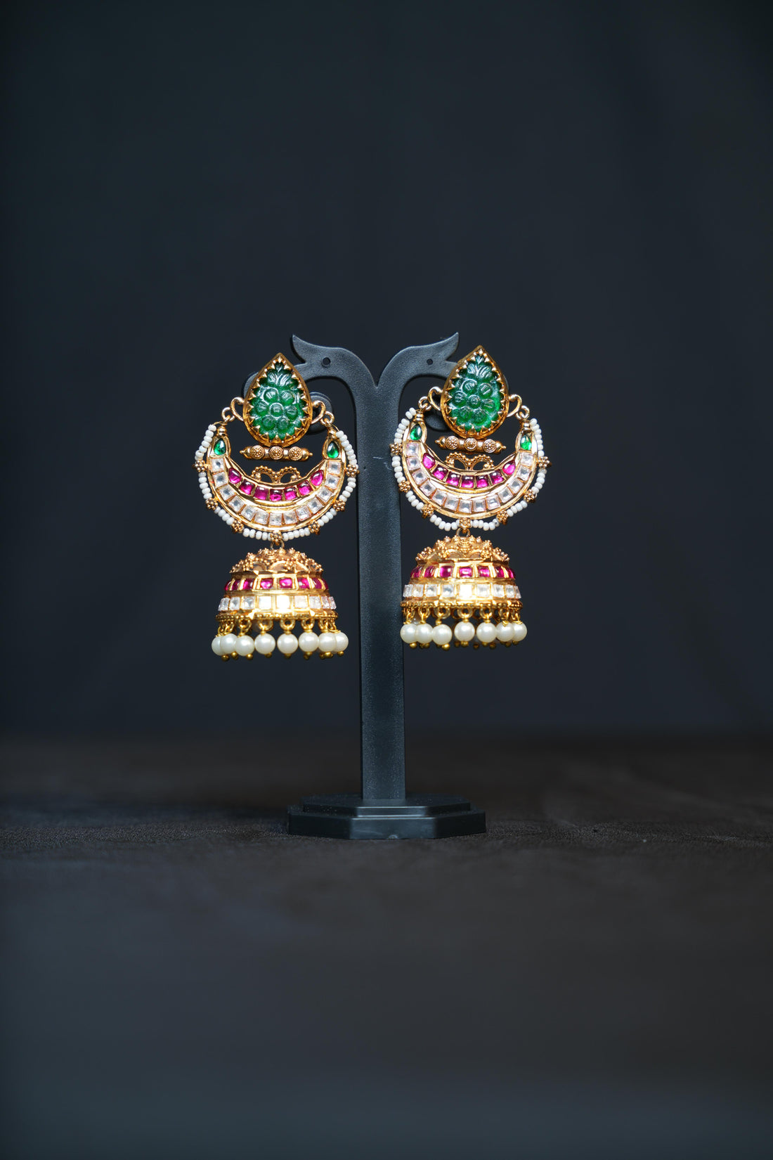 Design Noor Mahal Jhumkas