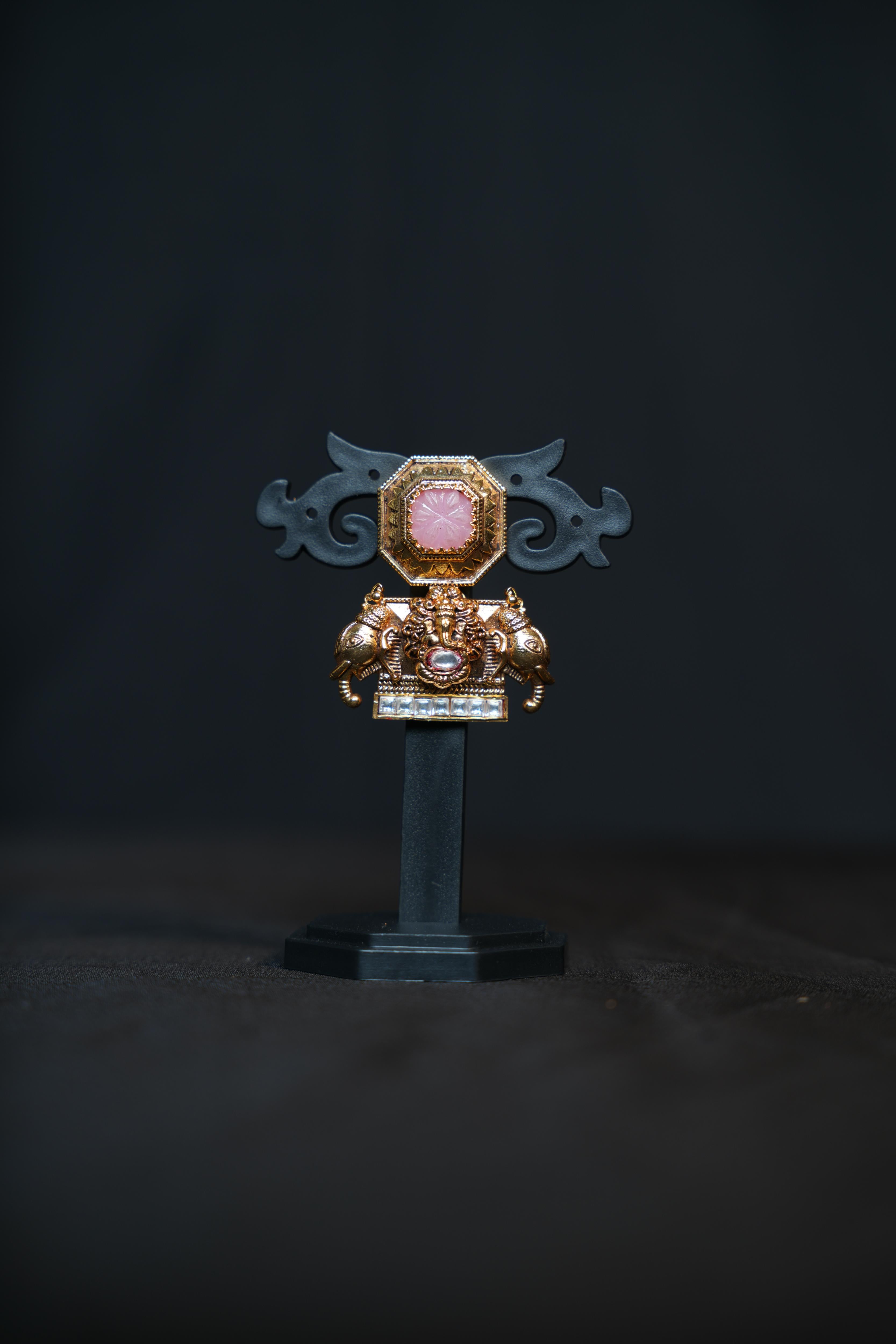 Gajraaj kundan Earrings