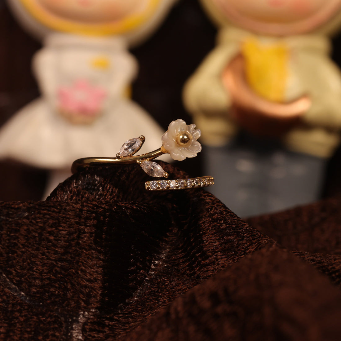 Ishna Promise Flower Ring