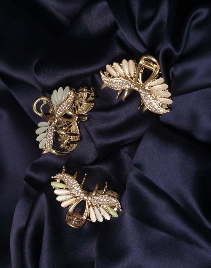 Pearl Dragonfly Hair Clutcher
