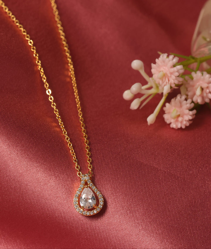 Rose Dewdrop Crystal Chain