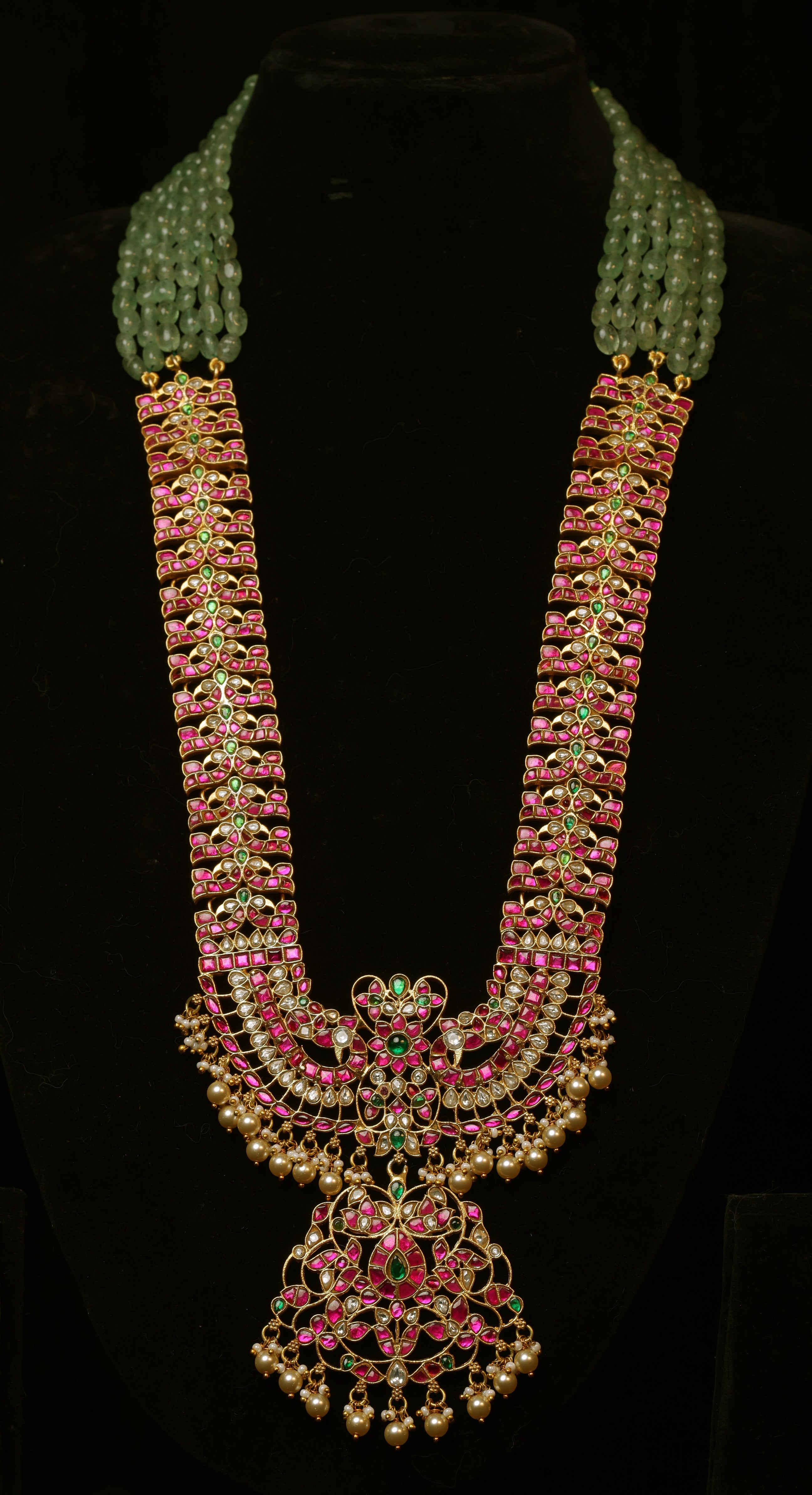 Majestic Peacock Jadau Kundan Haaram