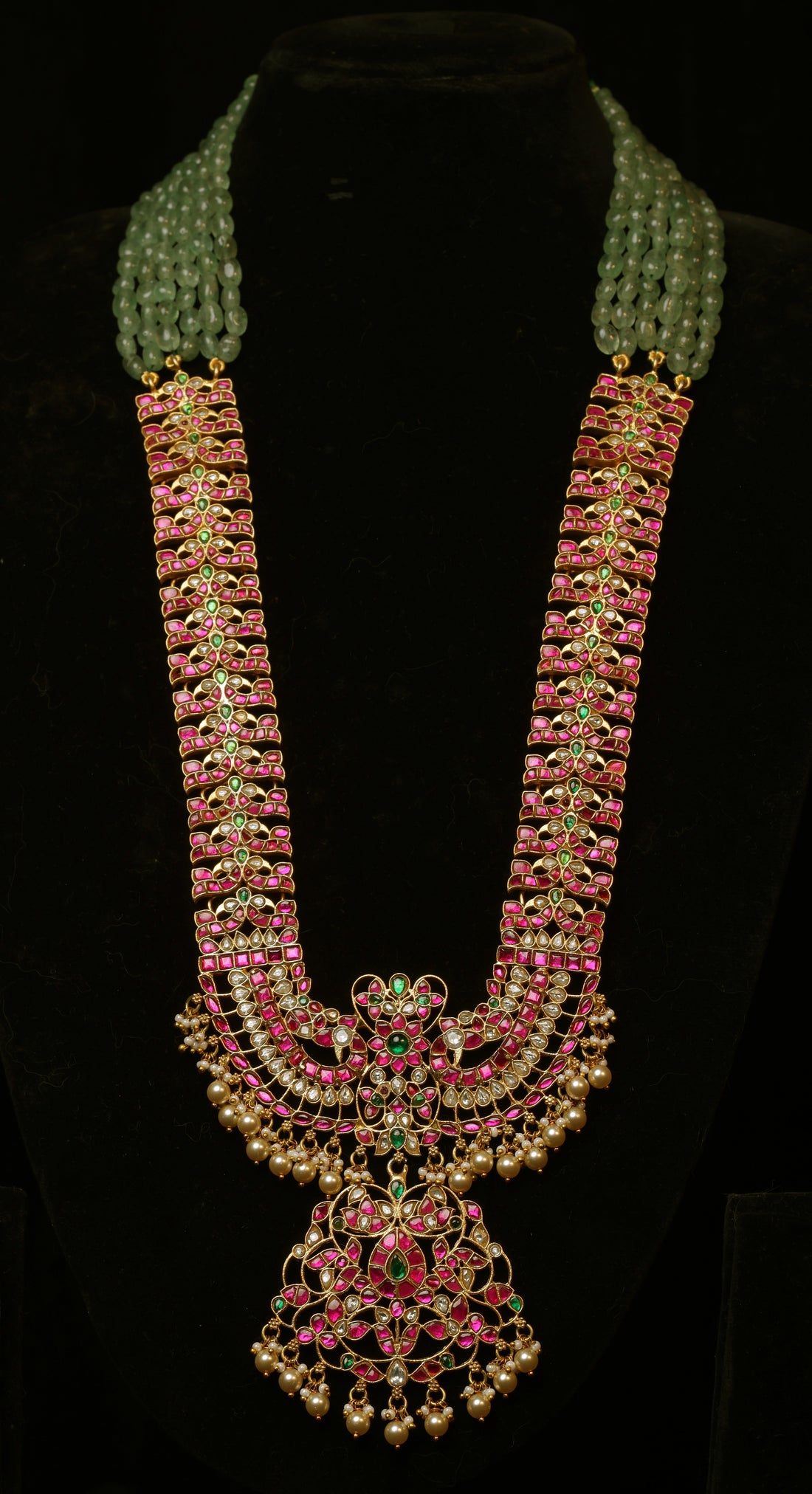 Majestic Peacock Jadau Kundan Haaram