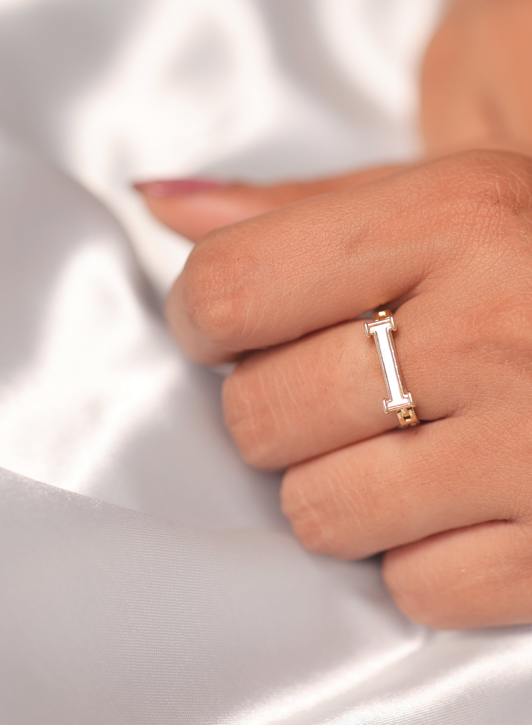 Wavy Enamel Ring