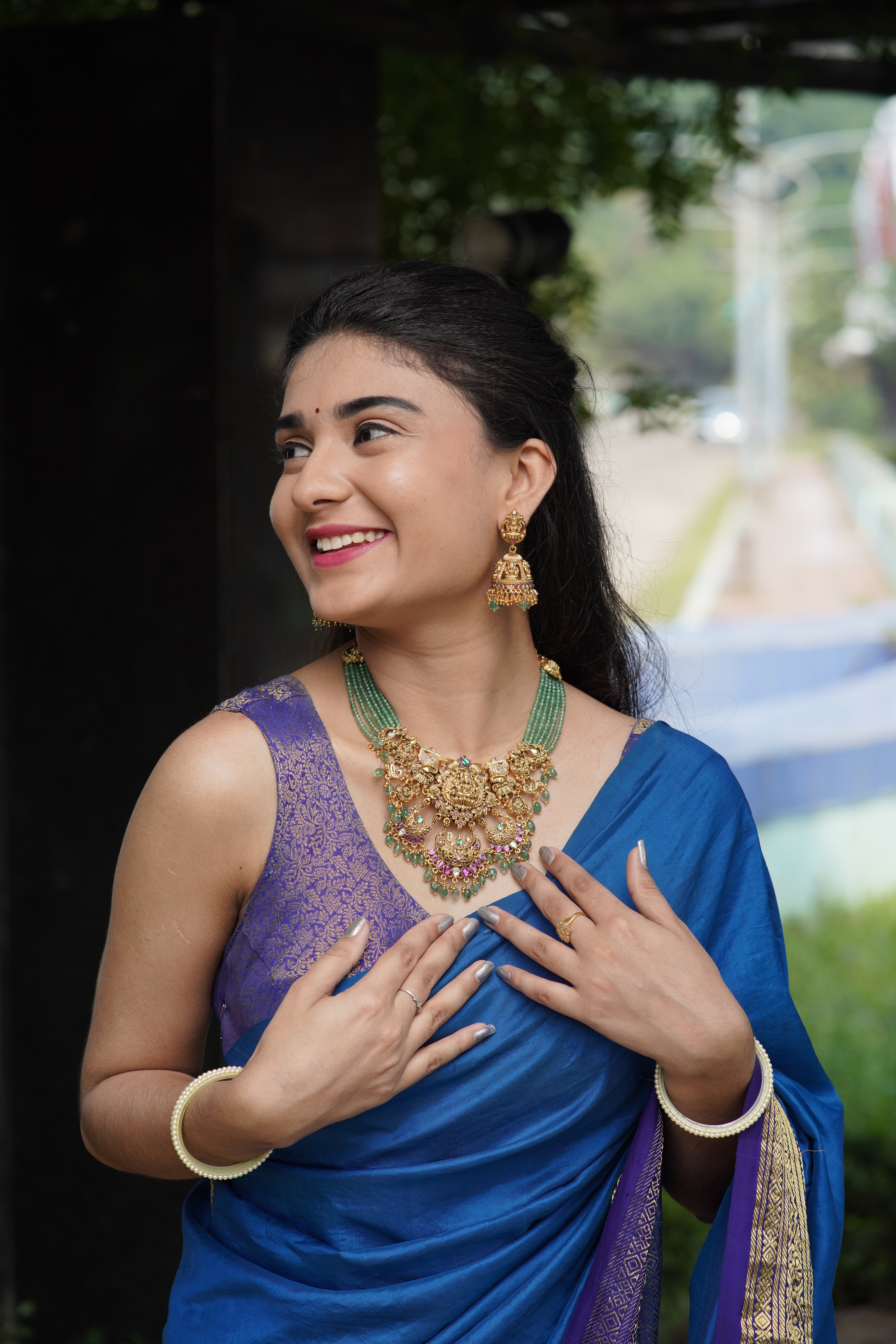 ISHNA Kalyani Heritage Neck Set