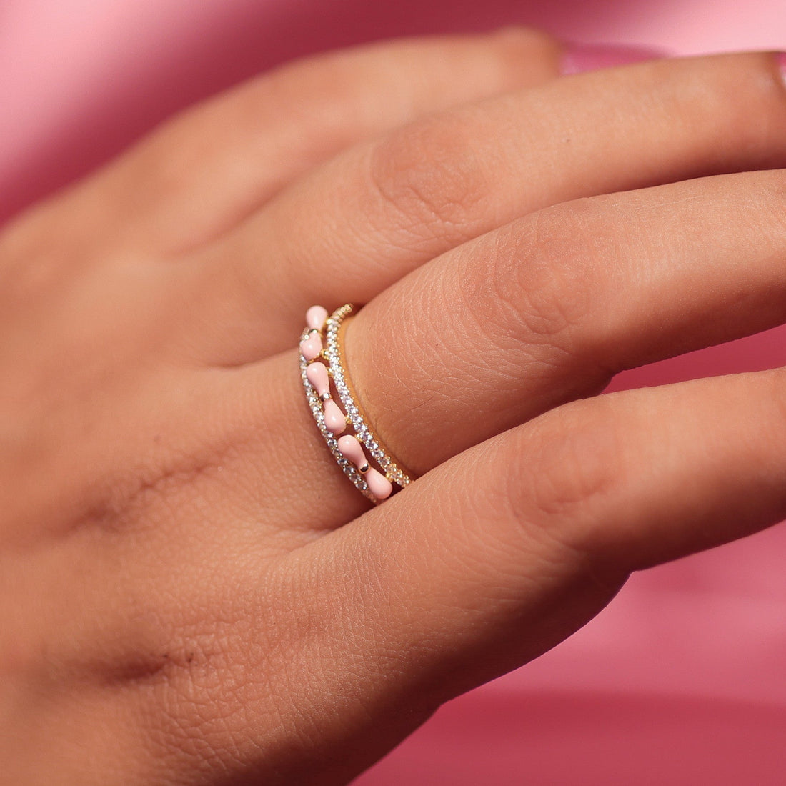 Ishna Soulmates Spiral Ring