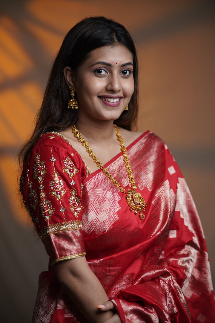 Golden Anupama Mala Haaram Set