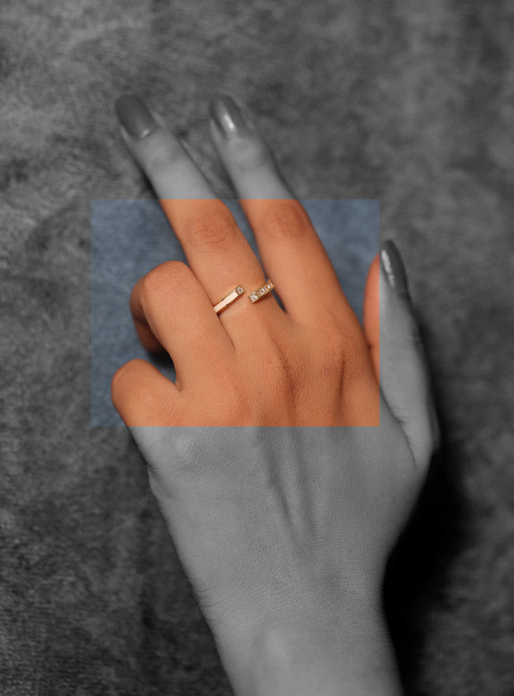 Diamond Cap Ring