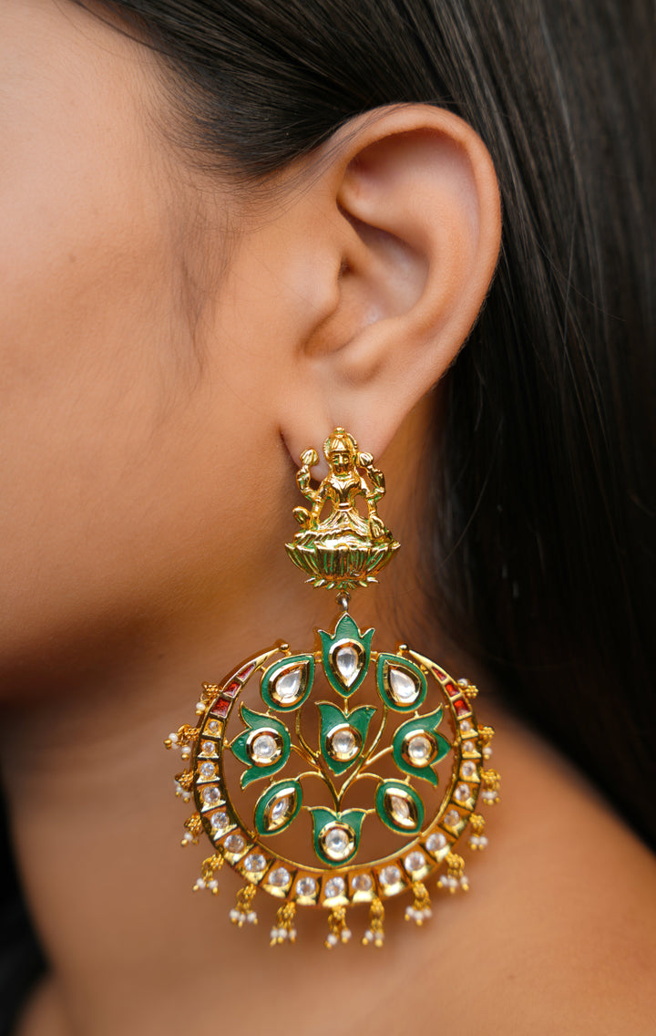 Lakshmi Meena Polki Drops